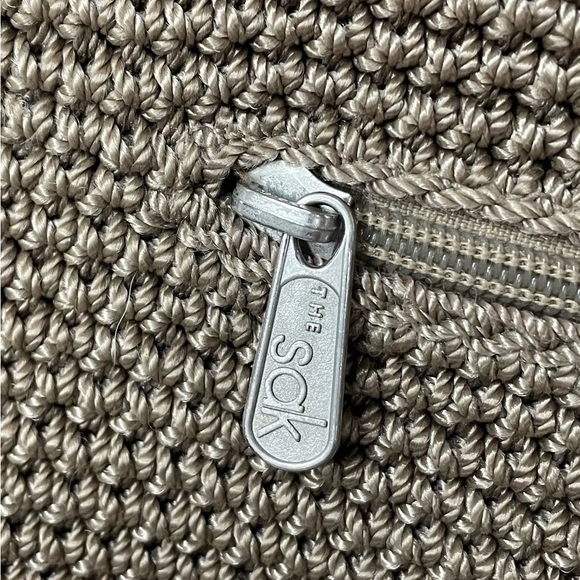 - 👜The SAK crochet large shoulder bag. Cognac color.👜 - Picture 5 of 9